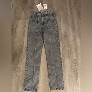 Women's High Rise Gray Jeans